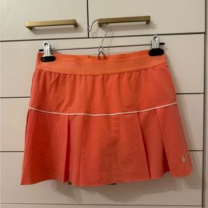 nike coral tennis skirt